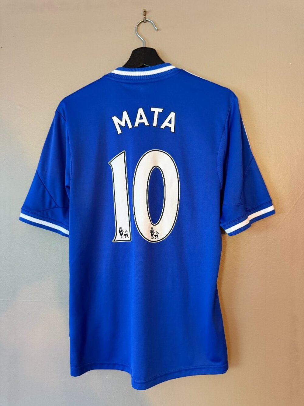 Adidas Chelsea FC Juan Mata #10 2013/14 Home Jersey Blue Men’s M